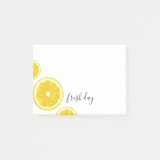 Lemon Fresh dag post het notities Post-it® Notes (Voorkant)