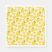 LEMON FRESH FRUIT PATTERN NAPKIN SERVET (Voorkant)