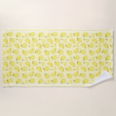 LEMON FRESH FRUIT PATTERN STRANDLAKEN (Voorkant)
