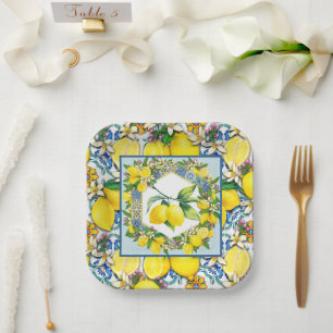Lemon Fresh Papieren Bordje