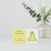 Lemon Frost  Ontwerpers Taart Zakelijke Kaart Visitekaartje (Staand voorkant)