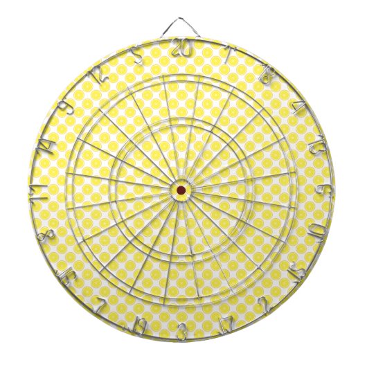 Lemon Fruit Pattern Dartbord (Voorkant)