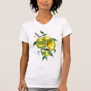 Lemon Fruits on Branch T-shirt