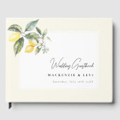 Lemon Garden Beurre Jaune Mariage Livre d'or (Recto)