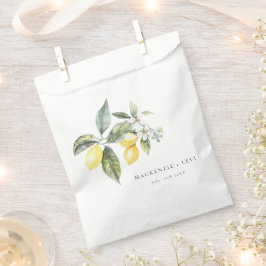 Lemon Garden Mediterrane bruiloft Bedankzakje