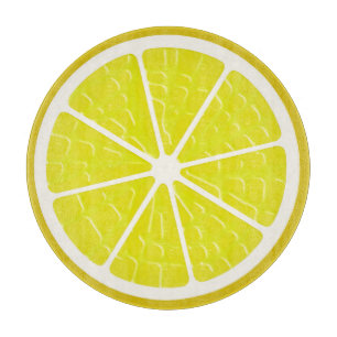 Lemon gestileerde vruchtenplak snijplank