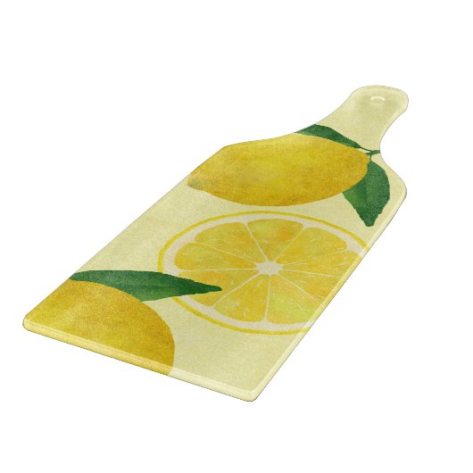 Lemon Glass Cutting Board Paddle Snijplank (Hoek)