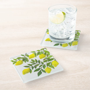Lemon Glazen Onderzetter
