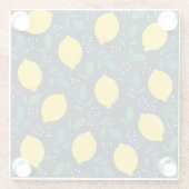 Lemon Glazen Onderzetter (Achterkant)