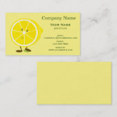 Lemon glimlachen visitekaartje (Voorkant / Achterkant)