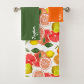Lemon green orange citrus Pattern name (En situation)