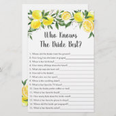 Lemon Greenery Gold kent het beste spel (Voorkant / Achterkant)