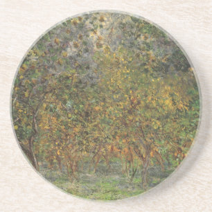 Lemon Grove in Bordighera door Claude Monet Zandsteen Onderzetter