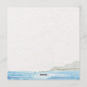 Lemon Grove Mediterranean Wedding Invitation  (Dos)