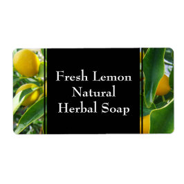 Lemon Herbal Garden Herb Eigen label