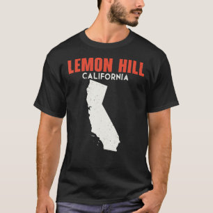 Lemon Hill California USA State America Travel Cal T-shirt