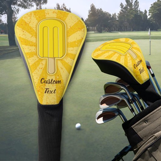 Lemon Ice Cream Stick Golfheadcover