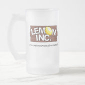 Lemon Inc. Logo Glass Mok (Links)
