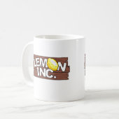 Lemon Inc. Mok Logo (Voorkant links)