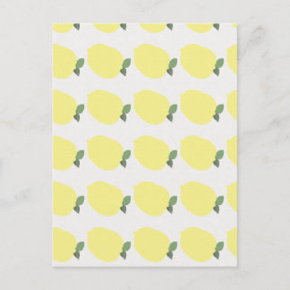 Lemon Invitation Briefkaart