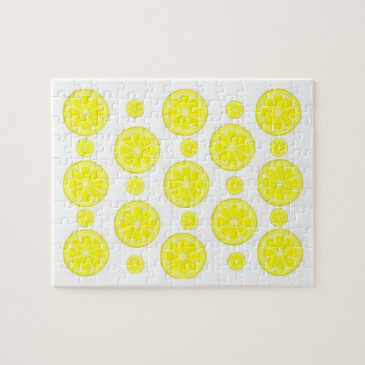 Lemon Jigzaag Puzzle Legpuzzel (Horizontaal)