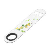 Lemon Juice Cool Drink Lemonade Summer Party Speed Flessenopener (Voorkant Gekanteld)