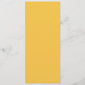 Lemon Kissed Bruiloftsmenu Menu (Achterkant)