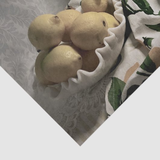 Lemon Kitchen-weefselpapier Tissuepapier (Detail)