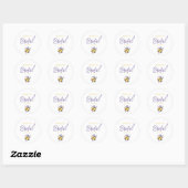Lemon Lavender Favor Sticker (Vel)