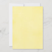 Lemon Lemonade fille 1ère invitation à l'anniversa (Dos)