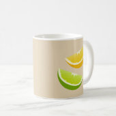 Lemon & Lime Citrus Coffee Mug Gift (Devant droit)