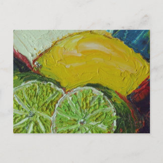 Lemon Limoen Briefkaart