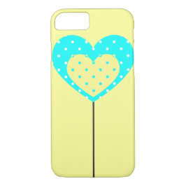 LEMON LOLLIPOP HEART PHONE CASE