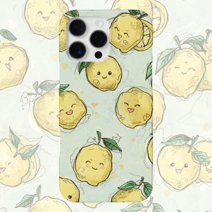 Lemon Love – Helder Geel Waterverf Citrus iPhone 16 Pro Max Hoesje