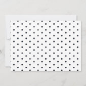 Lemon Lunch met de uitnodiging van de Bride Shower (Achterkant)