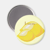 Lemon Magnet Magneet (Voorkant / Achterkant)