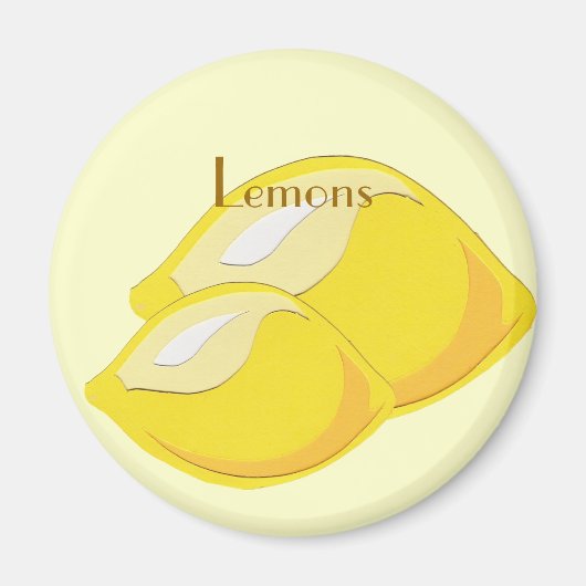 Lemon Magnet Magneet (Voorkant)