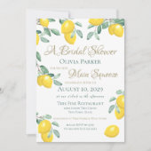 Lemon Main Squeeze Bridal Shower Kaart (Voorkant)