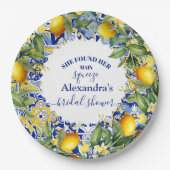 Lemon Main Squeeze Vrijgezellenfeest Papieren Bordje (Voorkant)