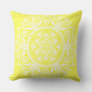 Lemon Mandala Buitenkussen