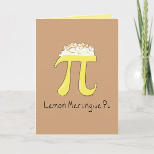 Lemon Meringue Pi Wenskaart Kaart
