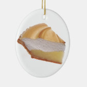 Lemon Meringue Pie Keramisch Ornament (Rechts)