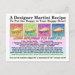 Lemon Meringue Pie Martini Recept Kaart Briefkaart