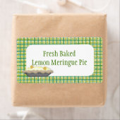 Lemon Meringue Pie Productlabel Etiket (Insitu)
