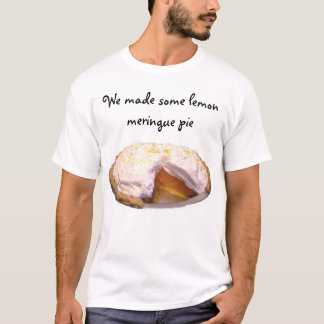Lemon meringue pie t-shirt