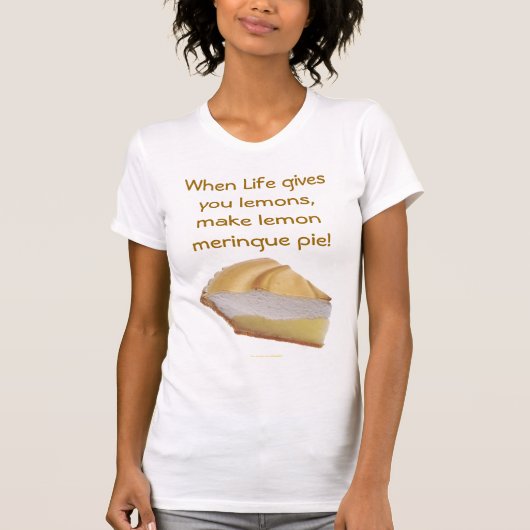 Lemon Meringue Pie T-shirt (Voorkant)