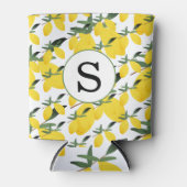 Lemon Monogram Citrus Blikjeskoeler (Voorkant)