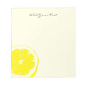 Lemon Notitieblok (Voorkant)