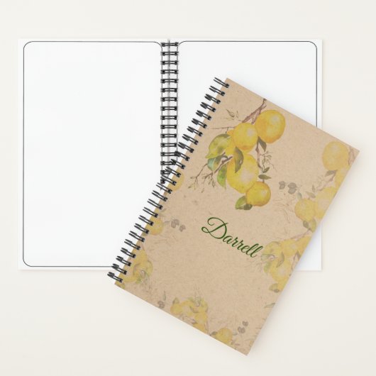 Lemon Notitieboek (Binnen)