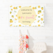 Lemon One Sweet Birthday Spandoek (Insitu)